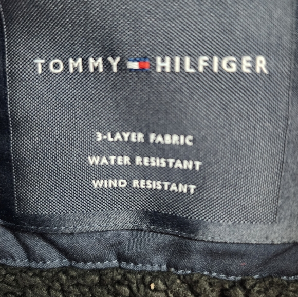 Tommy Hilfiger 3 Layer Fabric Wind/Water Resistant Fleece Hooded Jacket … - Picture 3 of 5